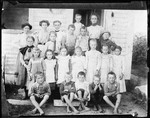 Luella's Porter School Group, In Front Of Bld. 21 Children by George French