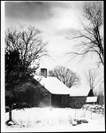 View Of Rear Of French Homestead After Snowstorm, Icicles Etc. by George French