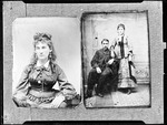 Copies Of Tintype Portraits Of Maurice's Father And Mother by George French