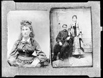 Copies Of Tintypes Of Maurice's Mother And Father by George French