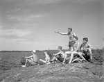 Camp Wavus, Boys Sit And John Points by George French