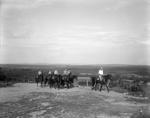 Group Of Riders On A Hilltop In Jefferson, Spectacular View by French George