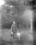 Partridge Hunter Returning From Hunting With His Dog by French George