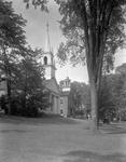 Church And Court House In Wiscasset by French George
