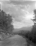 Gravel Road Through Mountains In Evans Notch by French George