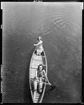 Two Girls Canoeing In Jefferson by French George