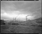 Oxford Paper Company Pulpwood Piles In Rumford by French George