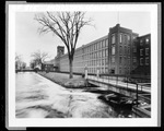 Factory Building And Dam In Lewiston, Bates Manufacturing? by French George