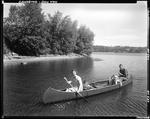 A Family Canoeing In Canton by French George