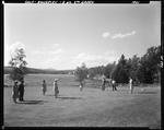 Group Of People Playing Golf At Rangeley by French George