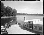 People Enjoying A Day At The Lake In Canton by French George