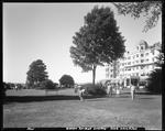 People Playing Croquet On Lawn Of Poland Spring House by French George