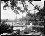 People Enjoying A Day At The Lake On Lake Kezar by French George