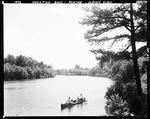 Two Couples Canoeing On Great Ossipee River--Porter--Indian Glen by French George
