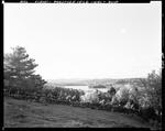 Panoramic View Of Lake And Mountains Near Parsonsfield by French George