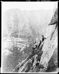Climbers Taking A Rest At Mount Katahdin by George W. French