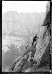 Two Men Climbing Mount Katahdin by George W. French
