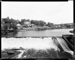 Village Of Dover-Foxcroft, Mill Dam In Foreground by George French