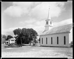 Side Shot Of Church Looking Toward Front Of Building In Newfield by George French