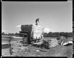 Workers Loading Dry Lumber Onto A Truck In North Waterboro by George French