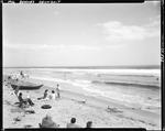 A Group Of People At The Ogunquit Beach by George French