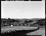 Stone Walled Fields In Foreground, Mountains In Distance In Parsonsfield by George French