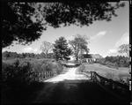 Wooden Bridge And Road Past A Home In Countryside In Parsonsfield by George French