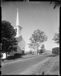 Church On Left Side Of Street In Foreground In West Sumner by George French
