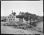 A Sawmill At Bryant Pond (Lewis M. Mann & Co. Clothespin And Handle Factory) by George French