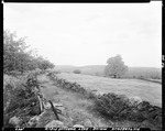 Stone Walled Cattle Lane On Left Of Distant Mountains In East Parsonsfield by George French
