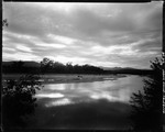 Sunset Reflected In Still Waters Of A River In Fryeburg by George French