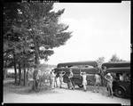 Boys Preparing For A Canoe Trip In Fryeburg by George French