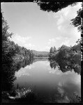 Clouds Reflected In Still Waters Of The Saco River In Hiram by George French