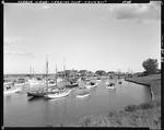 Boats At Anchor In Perkins Cove At Ogunquit by George French