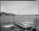 Distant View Of Old Schooners At Wiscasset by George French