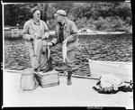 Two Men With Nice Catch Of Fish, Location Unknown by George W. French