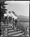 Archery Team At Summer Camp by George W. French
