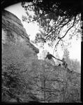 Two Men Mountain Climbing On Jockey Cap Near Fryeburg by George French