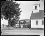 School "Lee Academy" And A Church In Lee by George French