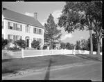 White Picket Fence In Front Of Two Story Home In Parsonsfield by George French