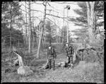 Two Hunters With Two Eight Point Bucks In Parsonsfield by George French