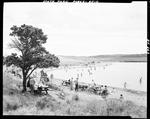 People On The Beach At Reid State Park by George French