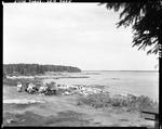 People On The Beach At Reid State Park by George French