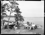 People Picnicking At Reid State Park by George French