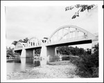 Concrete Arch Bridge Over Stream In Farmington by George French