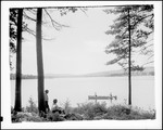 Canoeing On Hancock Pond In Denmark by George French