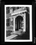 Ornate Doorway On A House In Damariscotta by George French