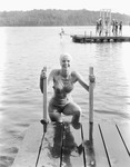 Girl Swimming At Camp Paysock by George French