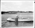 Lobsterman Hauling Traps Off Pemaquid by George French