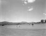 People Playing Golf In Wilton by George French